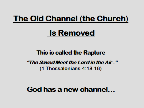 The Old Channel (The Church) is Removed