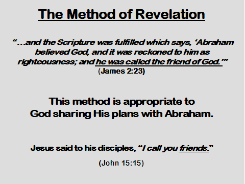 The Method of Revelation