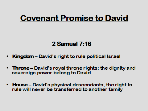 Covenant Promise to David