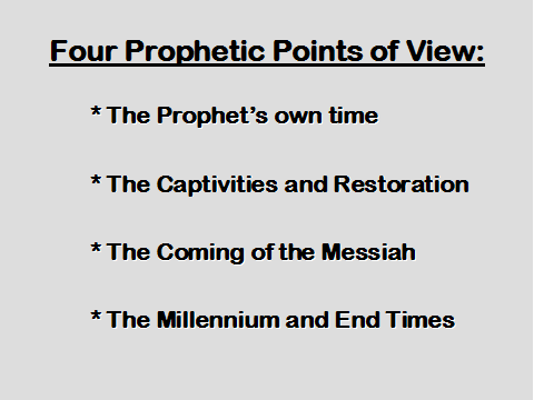 Four Prophetic Points of View